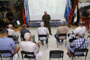 Астраханские патриоты рассказали о своей патриотической работе ветеранам Ставропольского края